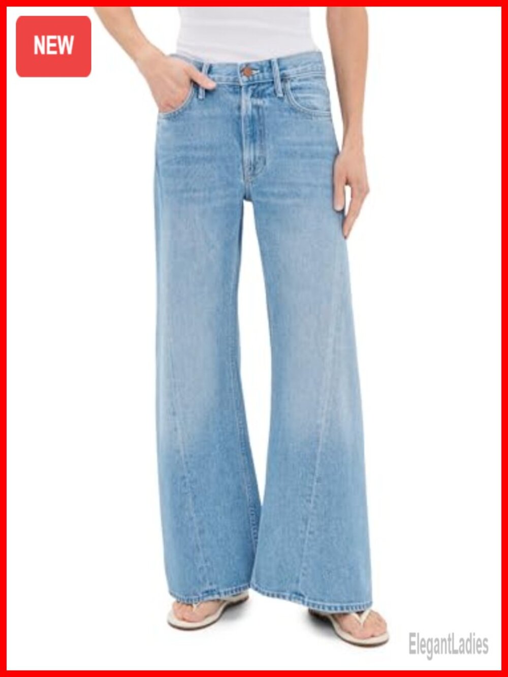 Mid Rise Straight Leg Petite Lil Lemon Twist Sneak Jeans